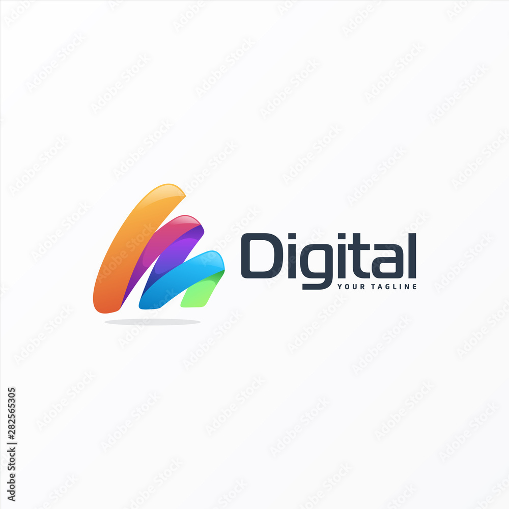 awesome letter m logo design awesome letter m logo design
