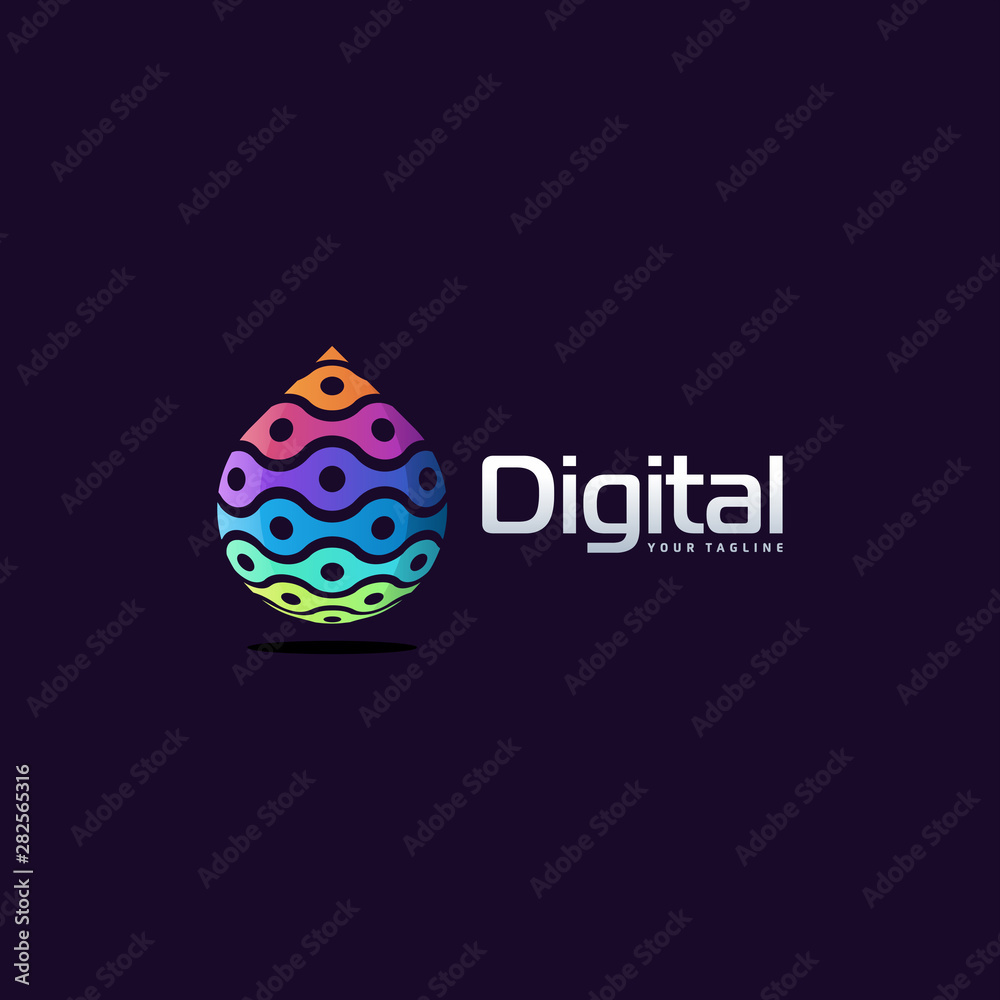 awesome water drop logo design awesome water drop logo design