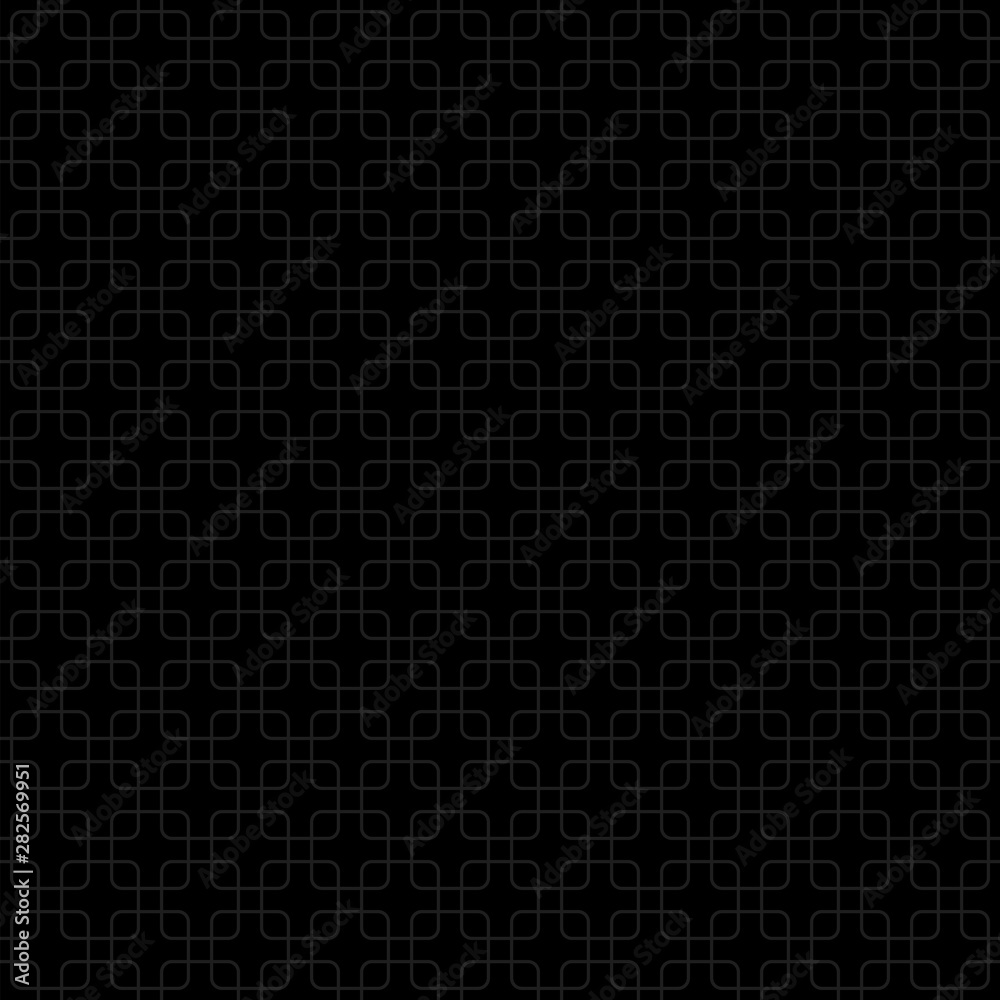 abstract square shapes. vector seamless pattern. simple black repetitive background. textile paint. fabric swatch. wrapping paper. continuous print. dark grid