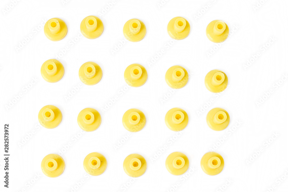 Yellow cork rubber silicone sealing format for industry. Yellow cork rubber silicone sealing format for industry.