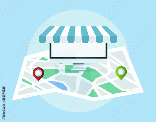 Local seo concept