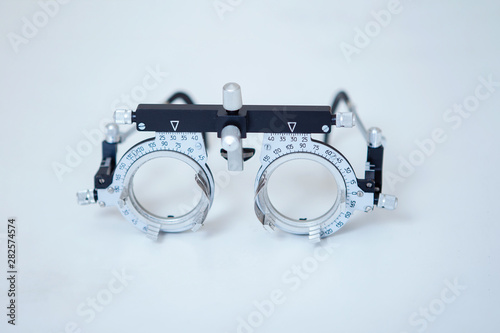 Trial frames, eye equipment