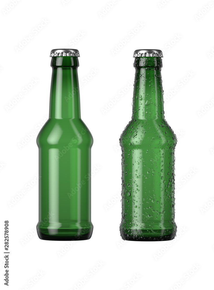 Empty Green Beer Bottle Empty Green Beer Bottle