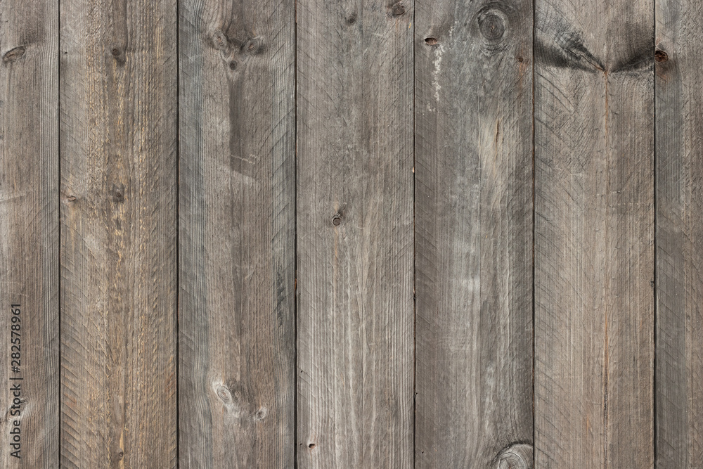 Naklejka premium Grunge barn wooden background, dark and moody pattern