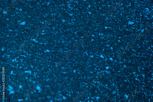 water drops on blue surface
