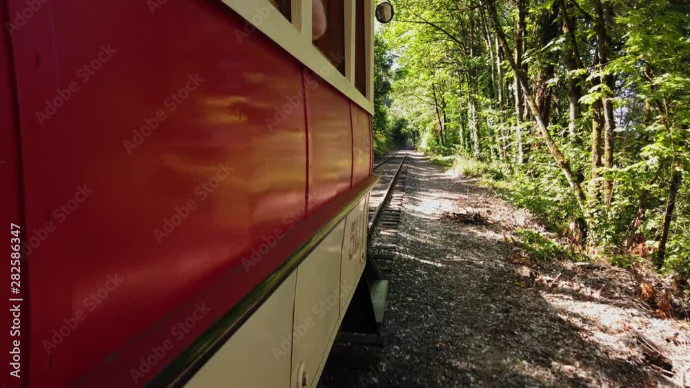 Railroad Trestle on the Willamette Trolley