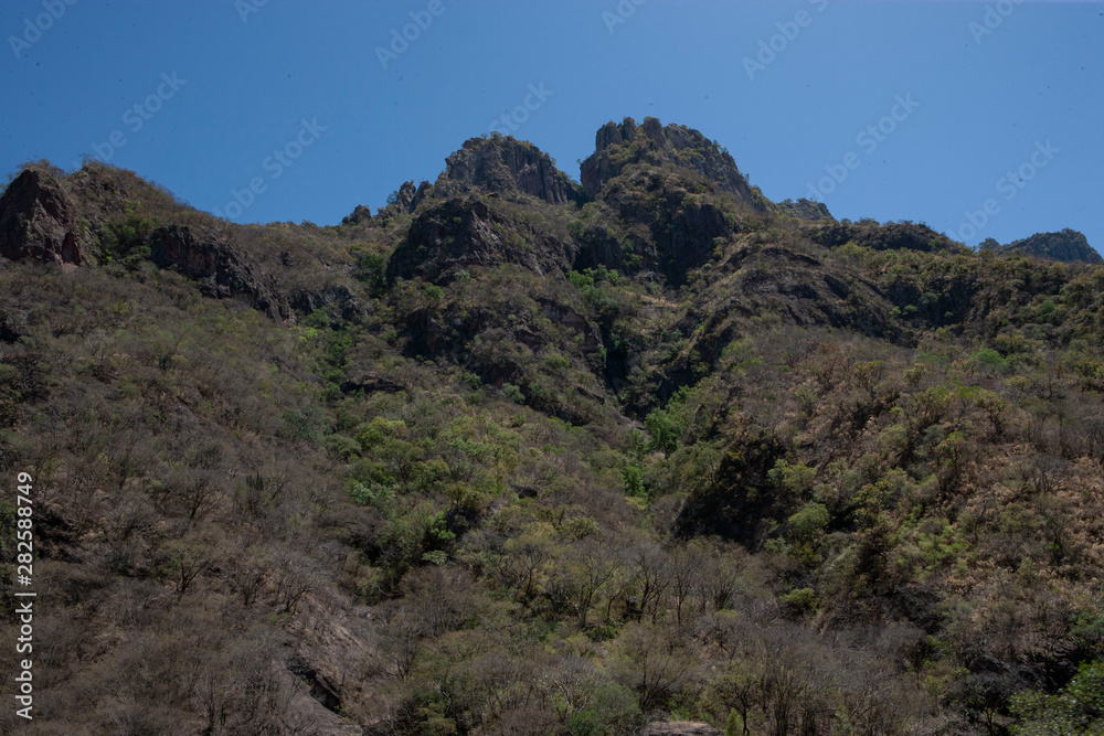 Mexico Copper Canyon Railroad mountains