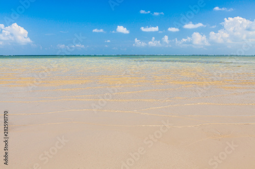 beautiful sea and sand © wandee007