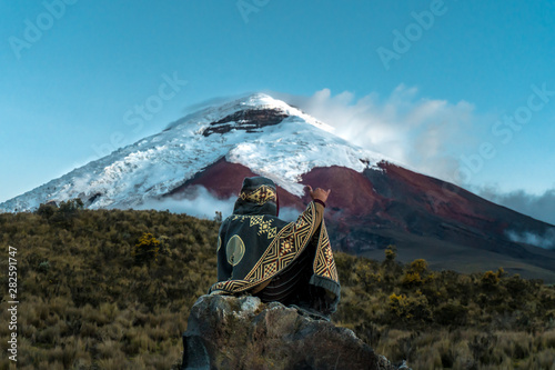amazing Cotopaxi Volcano in ecuador photo