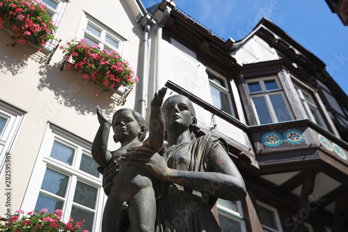 Am Obermarkt in Marburg, Sophie von Brabant photo