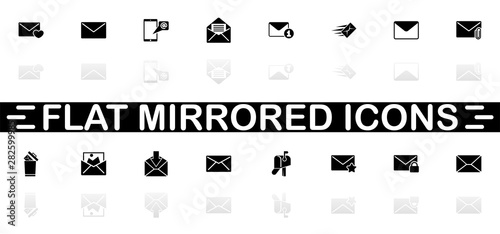 Mail - Flat Vector Icons