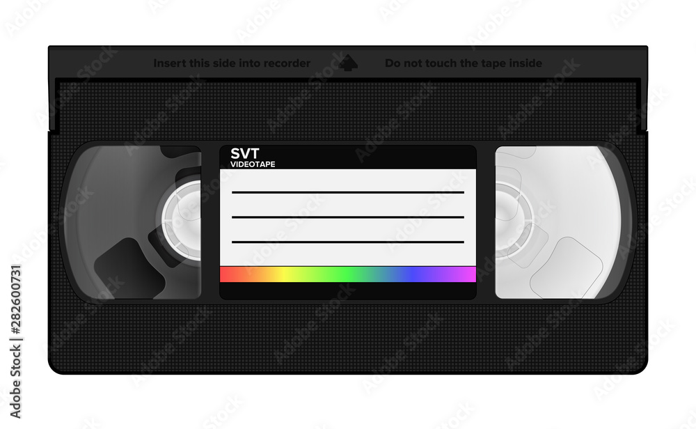 Naklejka premium VHS video casette