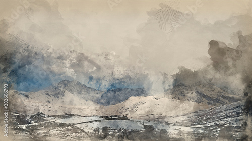 Digital watercolour paintin...
