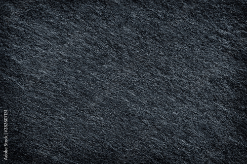 Dark grey stone black slate background or texture