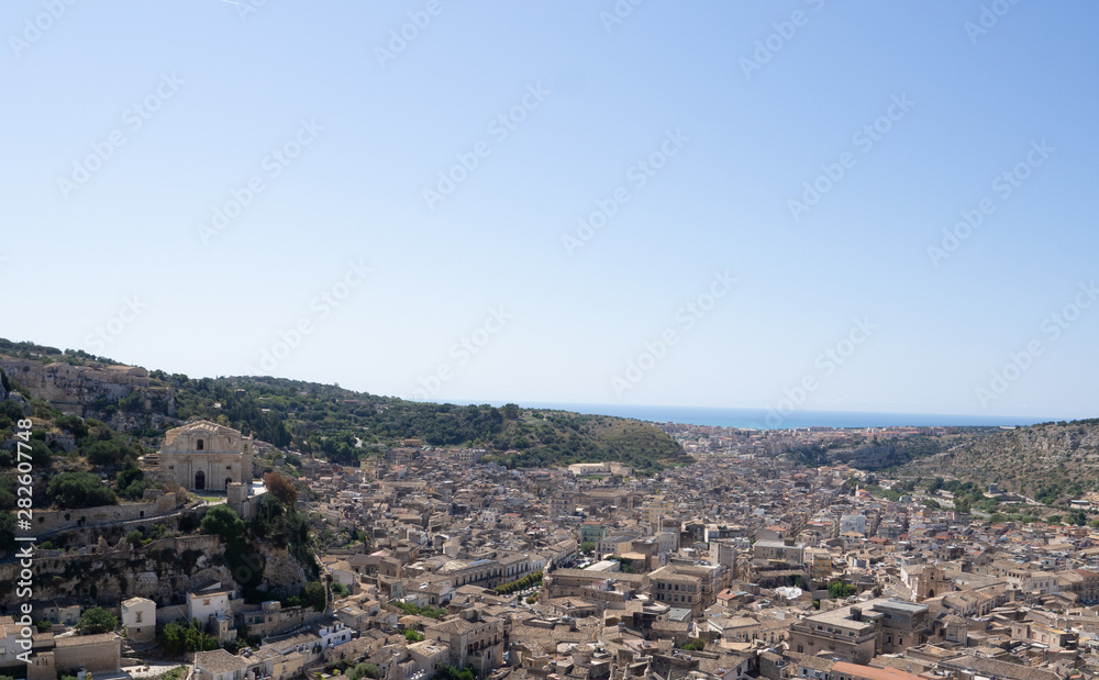 Scicli, Sicily, town used as the setting for the Vigata police station in the Montelbano series