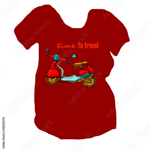 Custom chopper and motorcycle logos set. Detailed illustrations for biker badges or labels. Vintage inspirational posters, t-shirt prints collection for MC, garage etc.