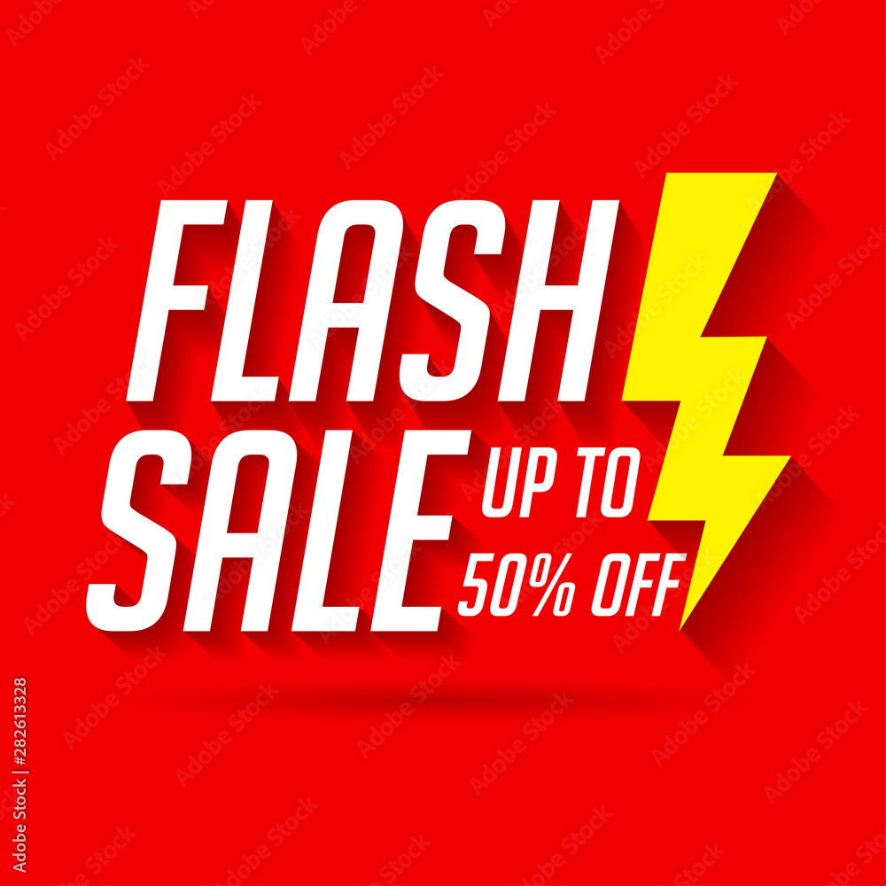 Sale label for banner and poster. Flash sale template Sale label for banner and poster. Flash sale template