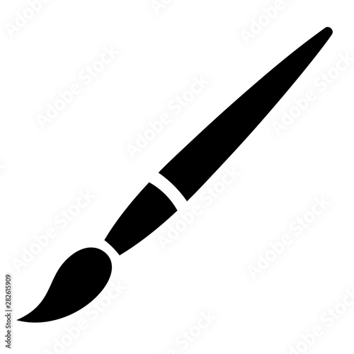 Brush vector icon
