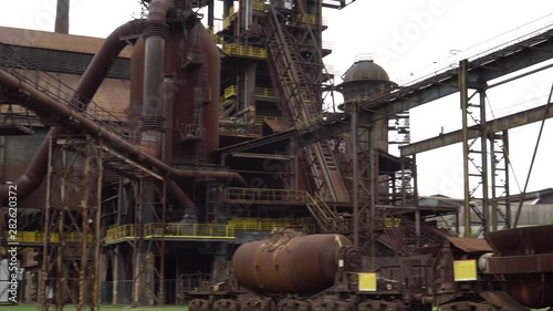 The Lower Vitkovice area is a historical monument in the center of Ostrava