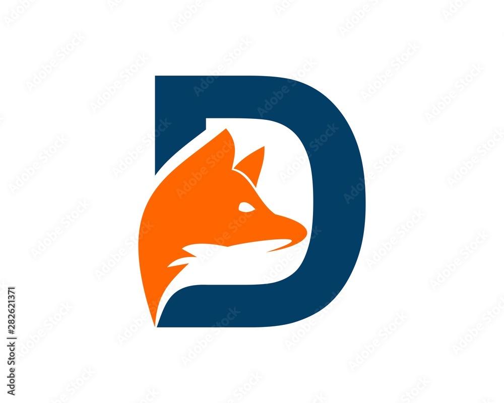 Obraz premium Desert Wolf 