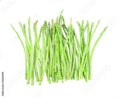 asparagus isolated on a white background