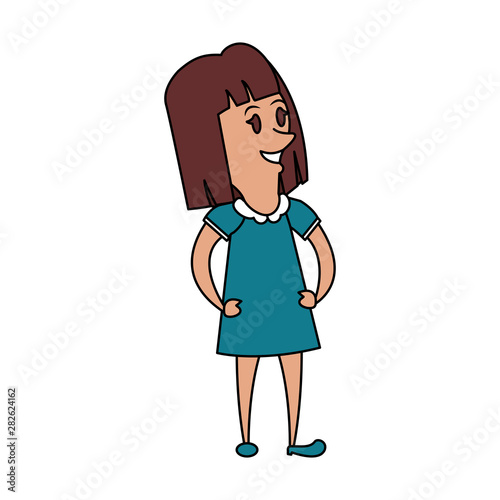 girl young kid infancy cartoon