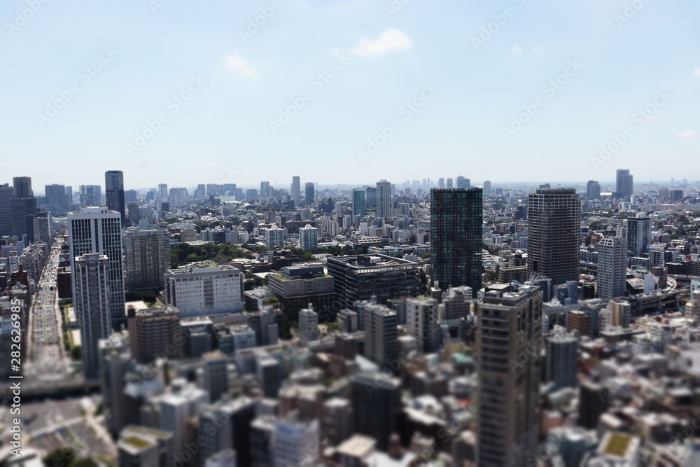 Fototapeta premium 東京タワーのメインデッキより撮影