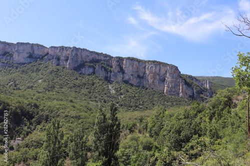 Les gorges d ombleze dans le d  partement de la Dr  me  - France