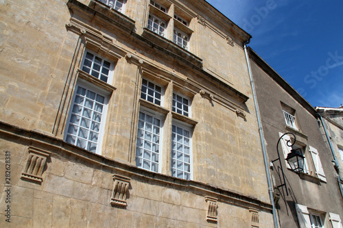 renaissance mansion in fontenay-le-comte (france) 