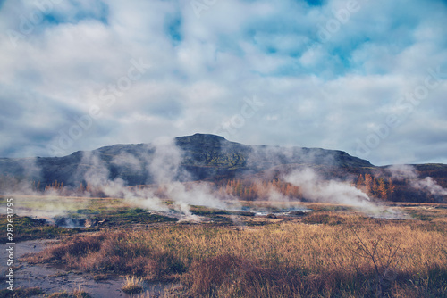 Geyser in Iceland