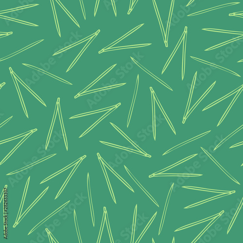 Simple repeat wallpaper design with thorns. Design for wallpaper  bedding  curtains  tiles etc.
