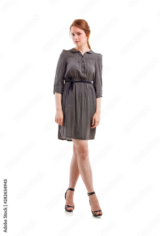 Full length portrait of a confident young female Full length portrait of a confident young female