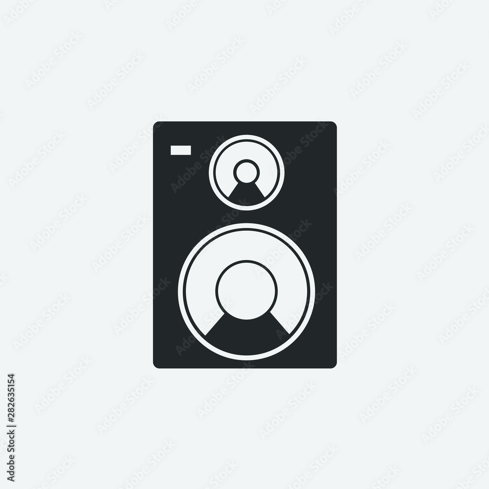 sound speaker vector icon illustration design grey background sound speaker vector icon illustration design grey background
