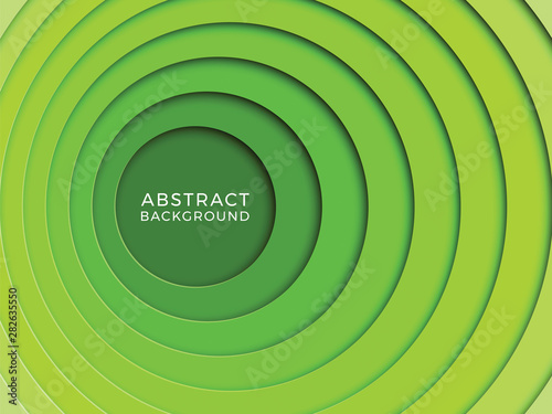 3D realistic background with paper cut round holes. vector design layout for presentation, flyer, poster, banner, business card. geometric illustration easy to edit and customize