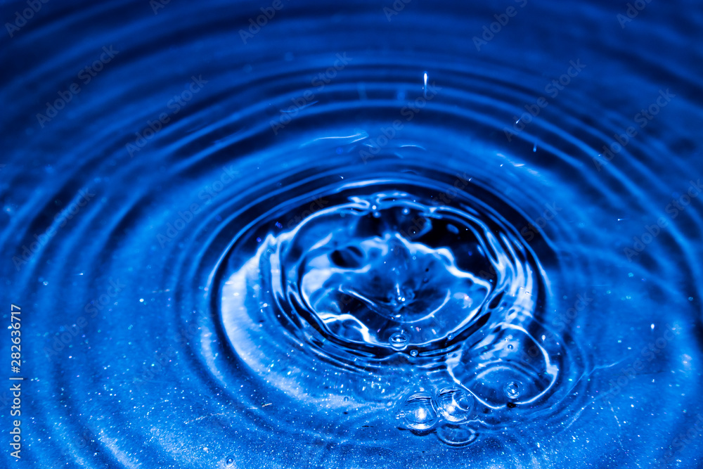 Liquid Art, water effect, blue color Liquid Art, water effect, blue color
