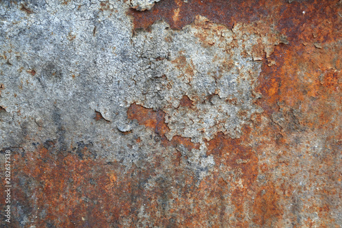 rusty metal texture.