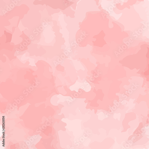 Watercolor painted coral eps vector, hand drawn water color background, hand painted abstract design, vector illustration