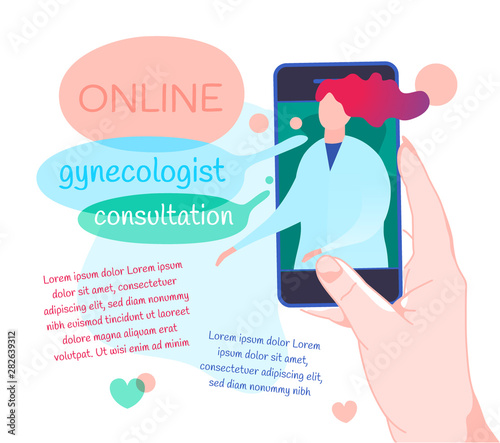 Online gynecological consultation image