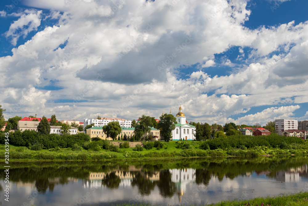  Summer landscape of the old Polotsk.