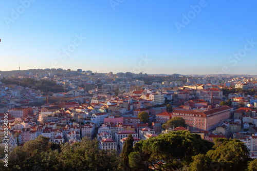 Lisbon Panorama and View in Portugal