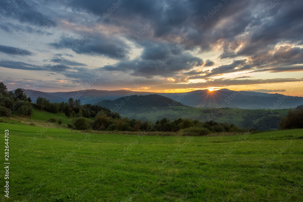 Fototapeta premium Beskid Sądecki - Karpaty Góry