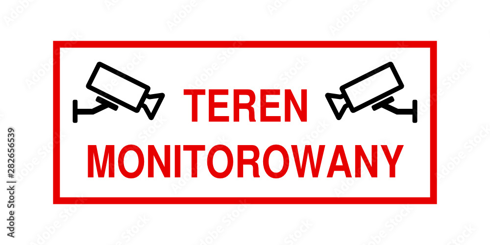 teren monitorowany teren monitorowany