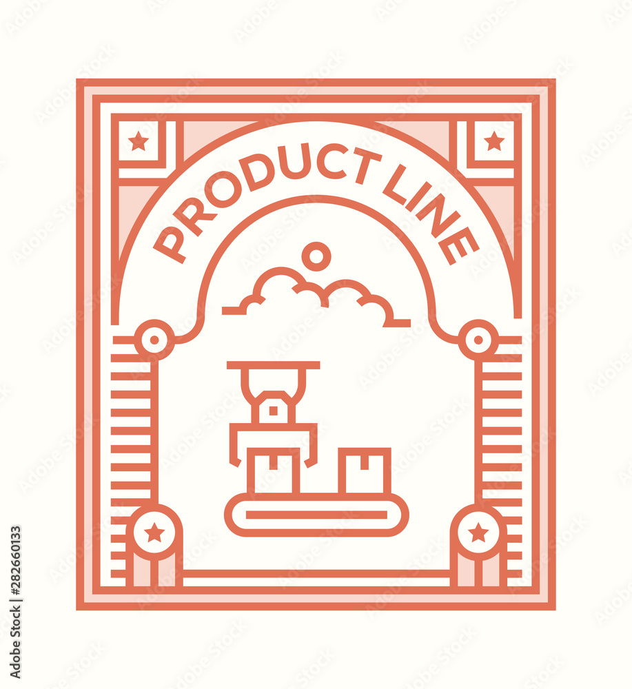 PRODUCT LINE ICON CONCEPT