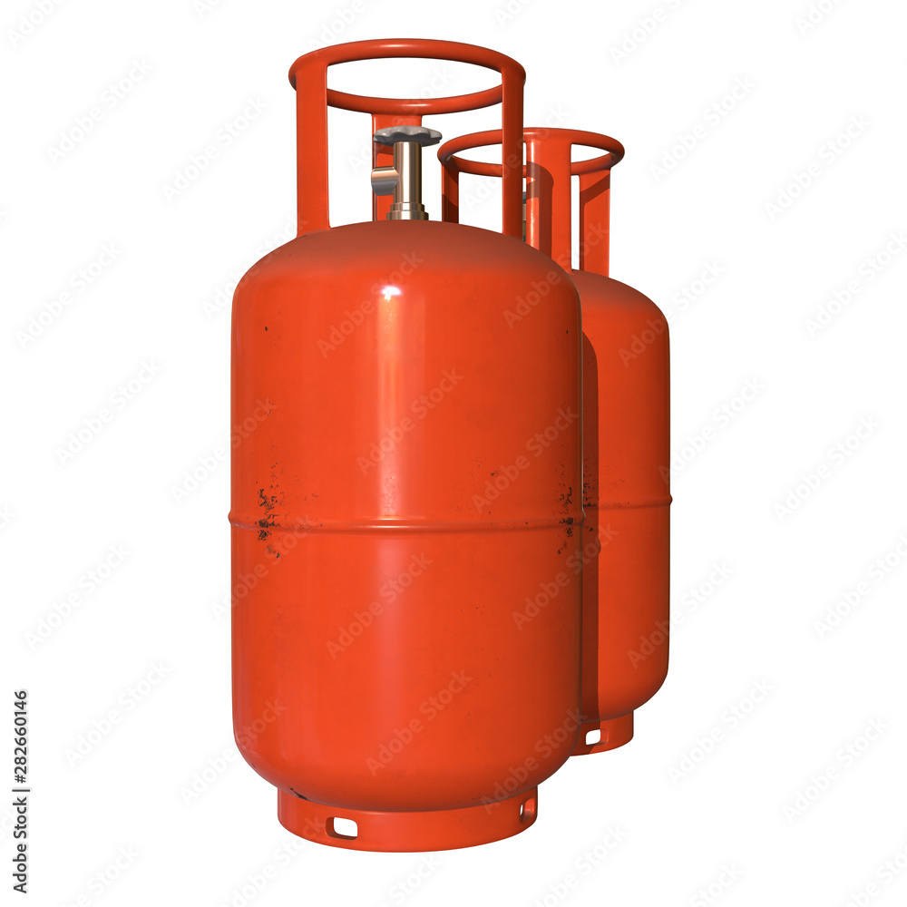 Gas cylinder lpg tank gasbottle. Propane gascylinder balloon