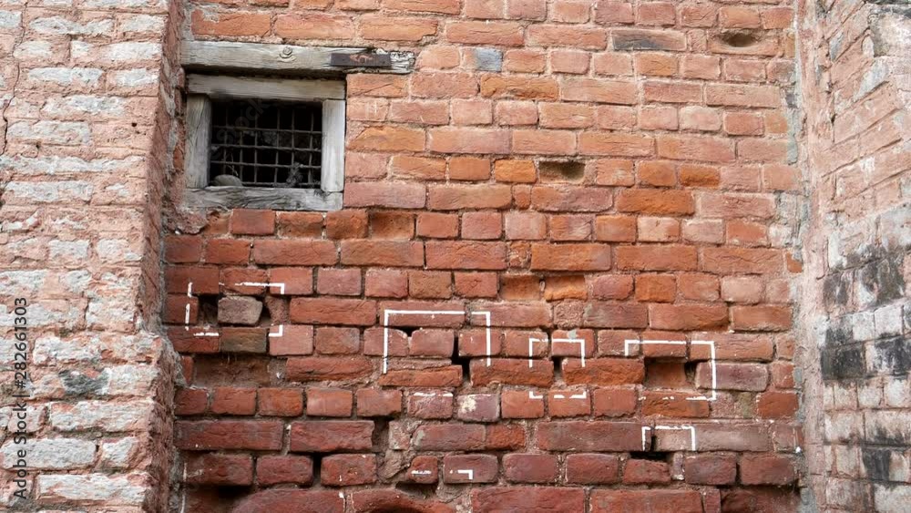 pan of bullet marks on a wall at jallianwala bagh massacre site in amritsar, india pan of bullet marks on a wall at jallianwala bagh massacre site in amritsar, india