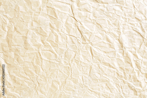 brown crumpled paper background texture