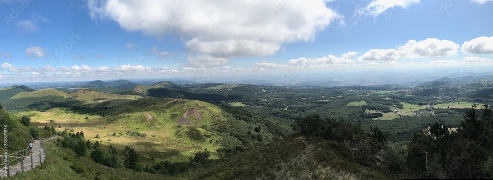 La chaine des volcans en Auvergne