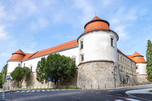 Brezice, Slovenia, 02/08/2019, Brezice Castle in Slovenia