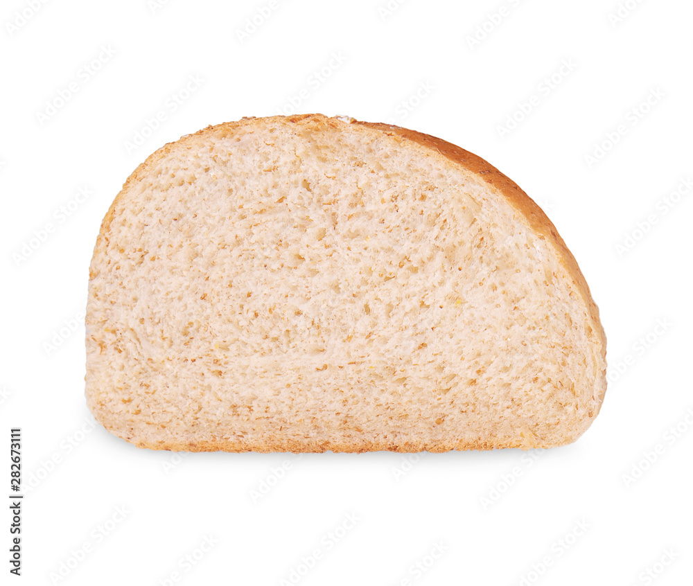 sliced bread isolated on white background sliced bread isolated on white background