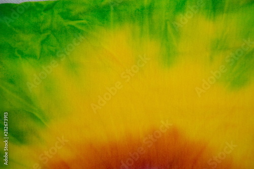 Tie Dye multicolor , abstract texture and background , hippie and reggae style .